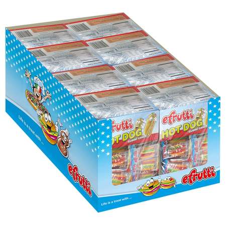 EFRUTTI Efrutti Gummi Hot Dog .32 oz. Packet, PK480 5051